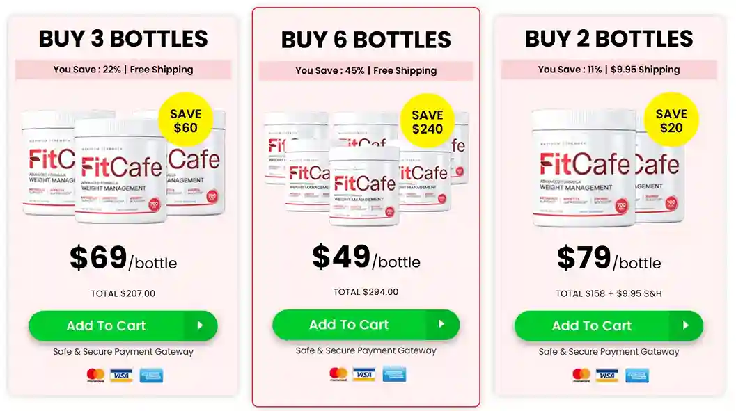 Fit Cafe Fit Cafe price